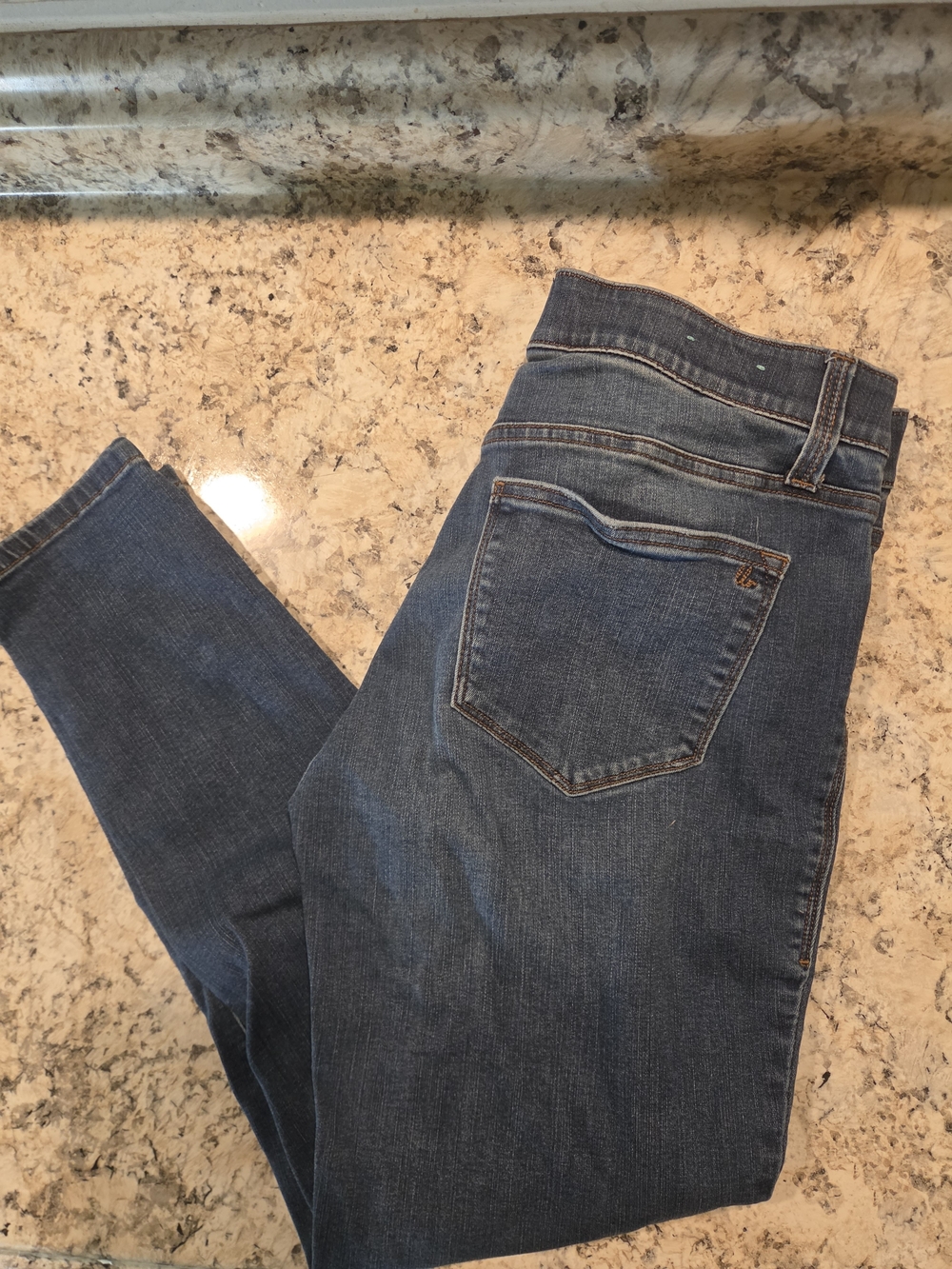 LuLaRoe Women’s Dark Blue Denim Ankle Crop Jeans - Size 30